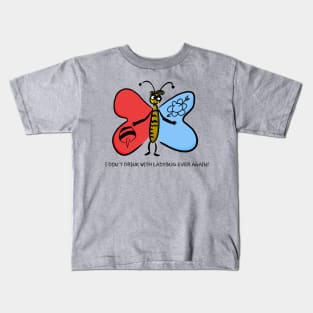 Weary Butterfly 01 Kids T-Shirt